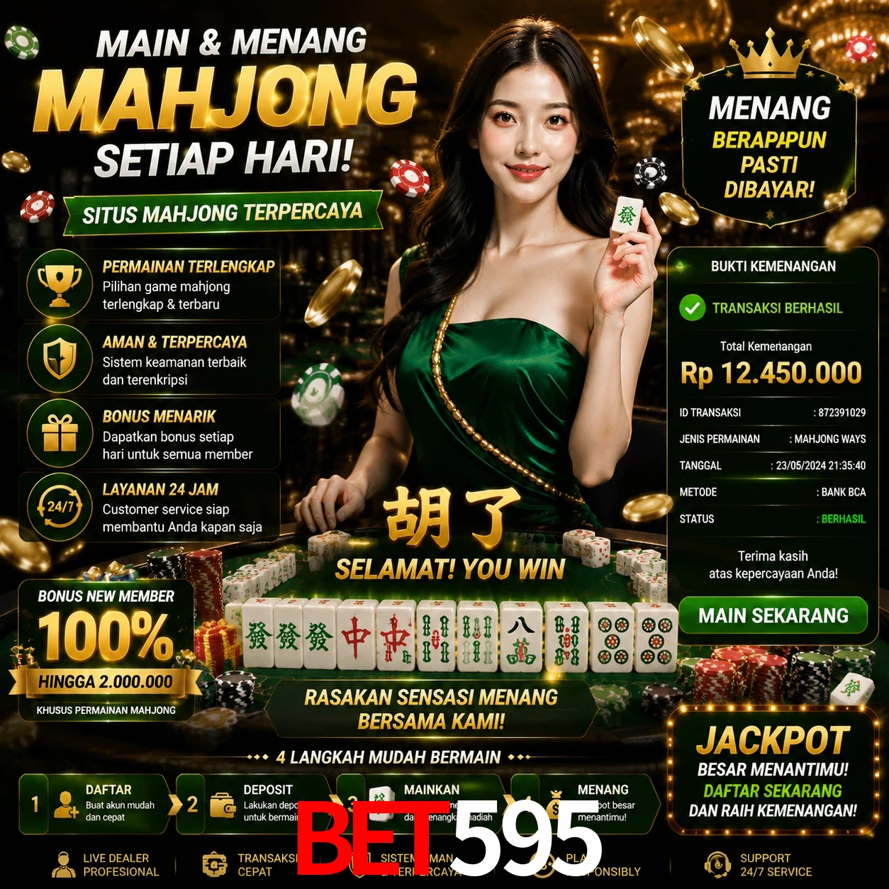 Ganhar e sacar na bet595